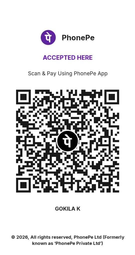 PhonePe QR Code - Gokila K - Kayal Achagam